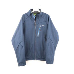 Koppen Outdoor Hiking Soft Shell Jacket Coat Blue